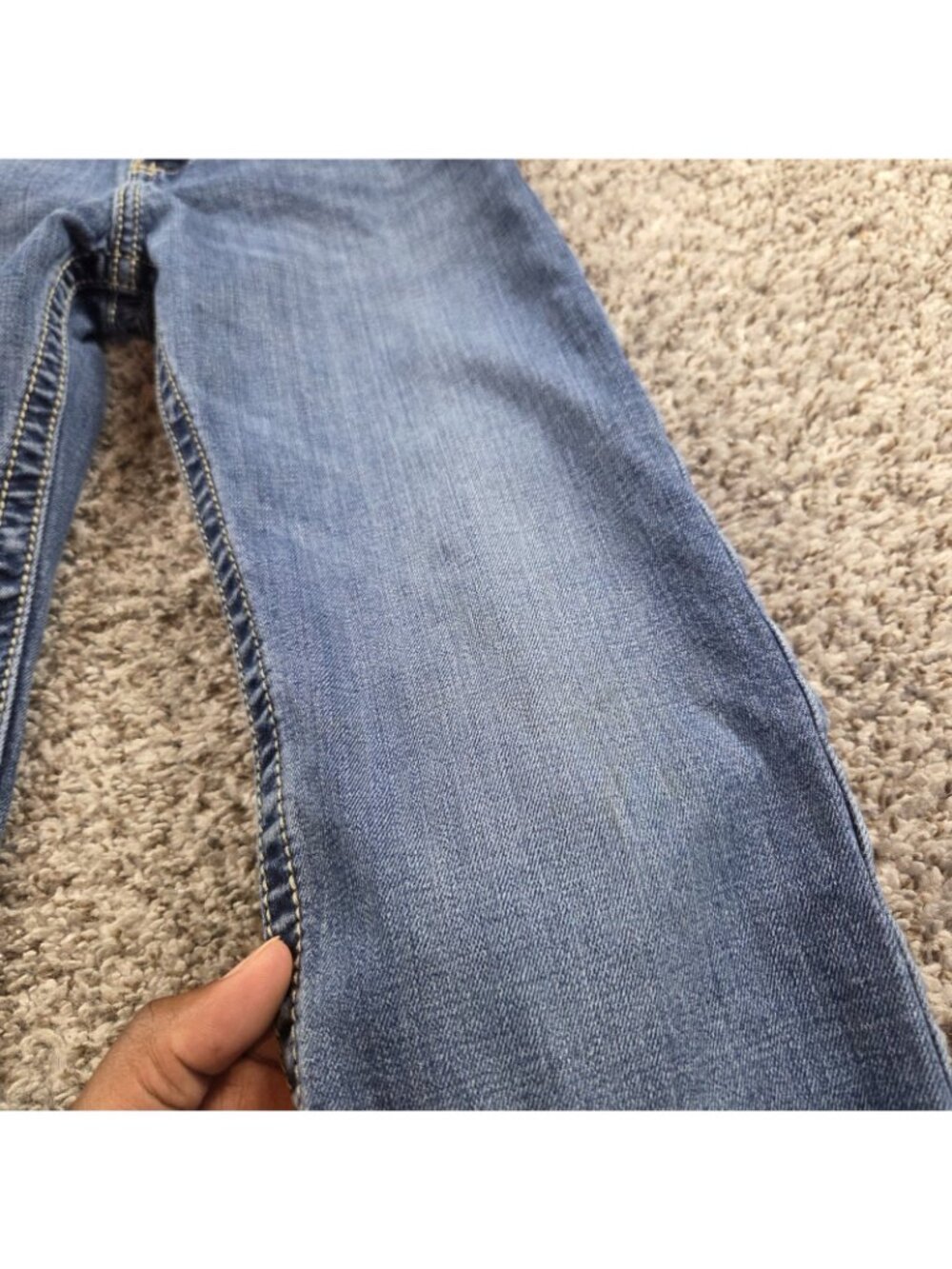 Wrangler 20X Jeans Boys 12 Bootcut Denim Dark Wash Read* - Picture 3 of 9